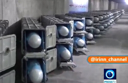 이란 혁명수비대, 새 미사일 기지 공개[이란 국영 프레스TV 방송 캡처]